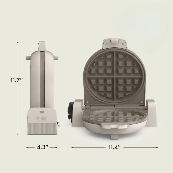 Rotating Ceramic Belgian Waffle Maker