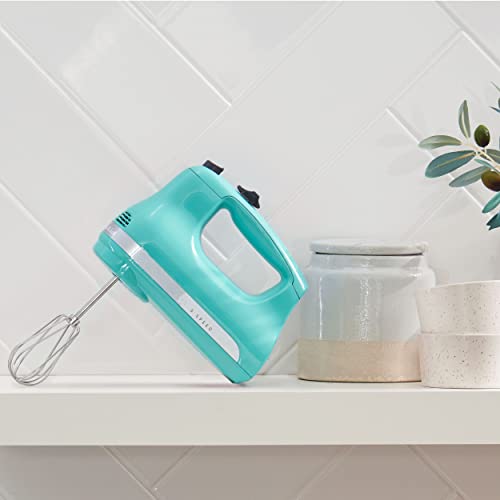 5-Speed Hand Mixer with Dough Hooks
