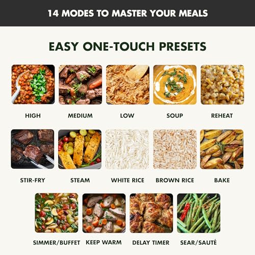 6-Quart Ceramic Multi Cooker