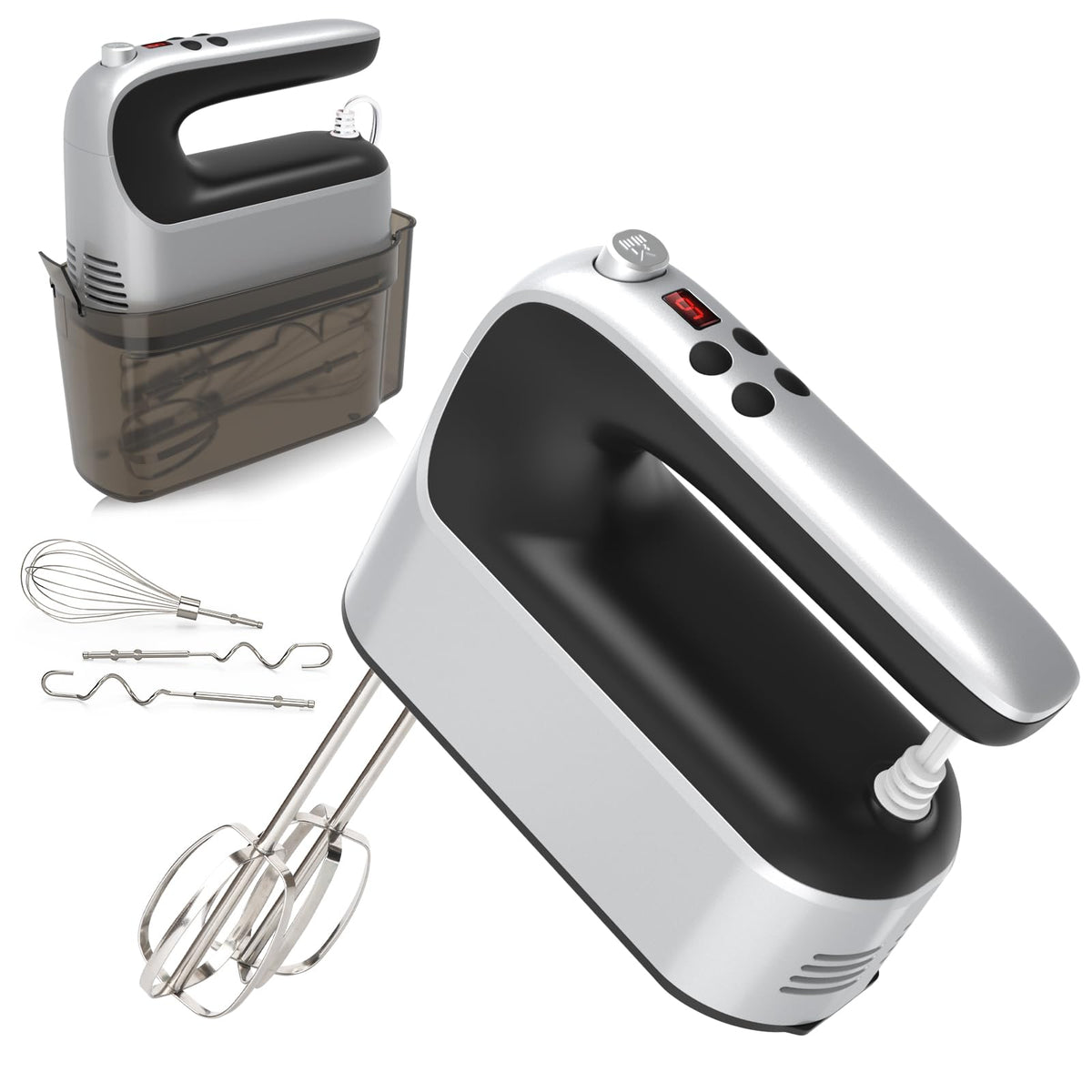 400W 9-Speed Digital Hand Mixer