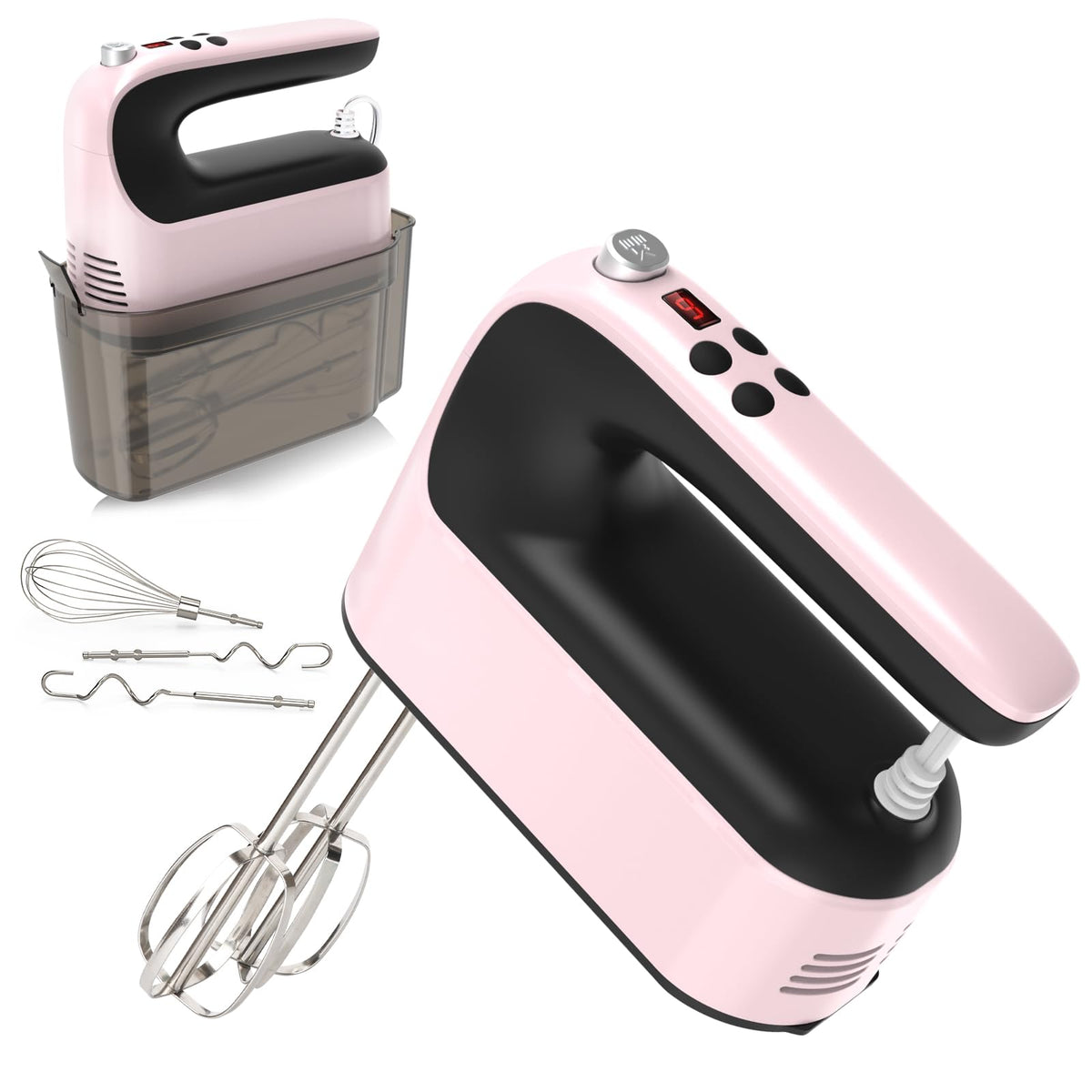 400W 9-Speed Digital Hand Mixer
