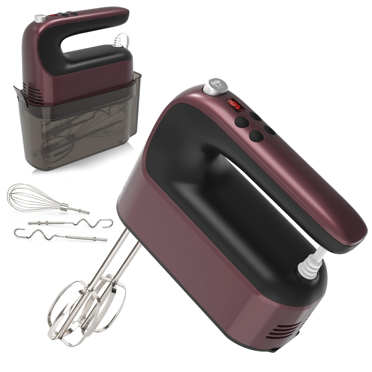 400W 9-Speed Digital Hand Mixer