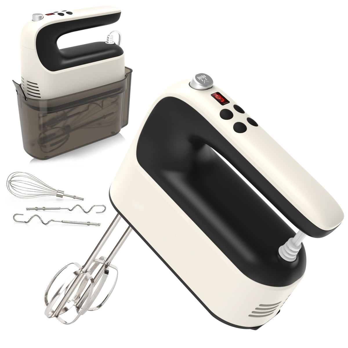 400W 9-Speed Digital Hand Mixer