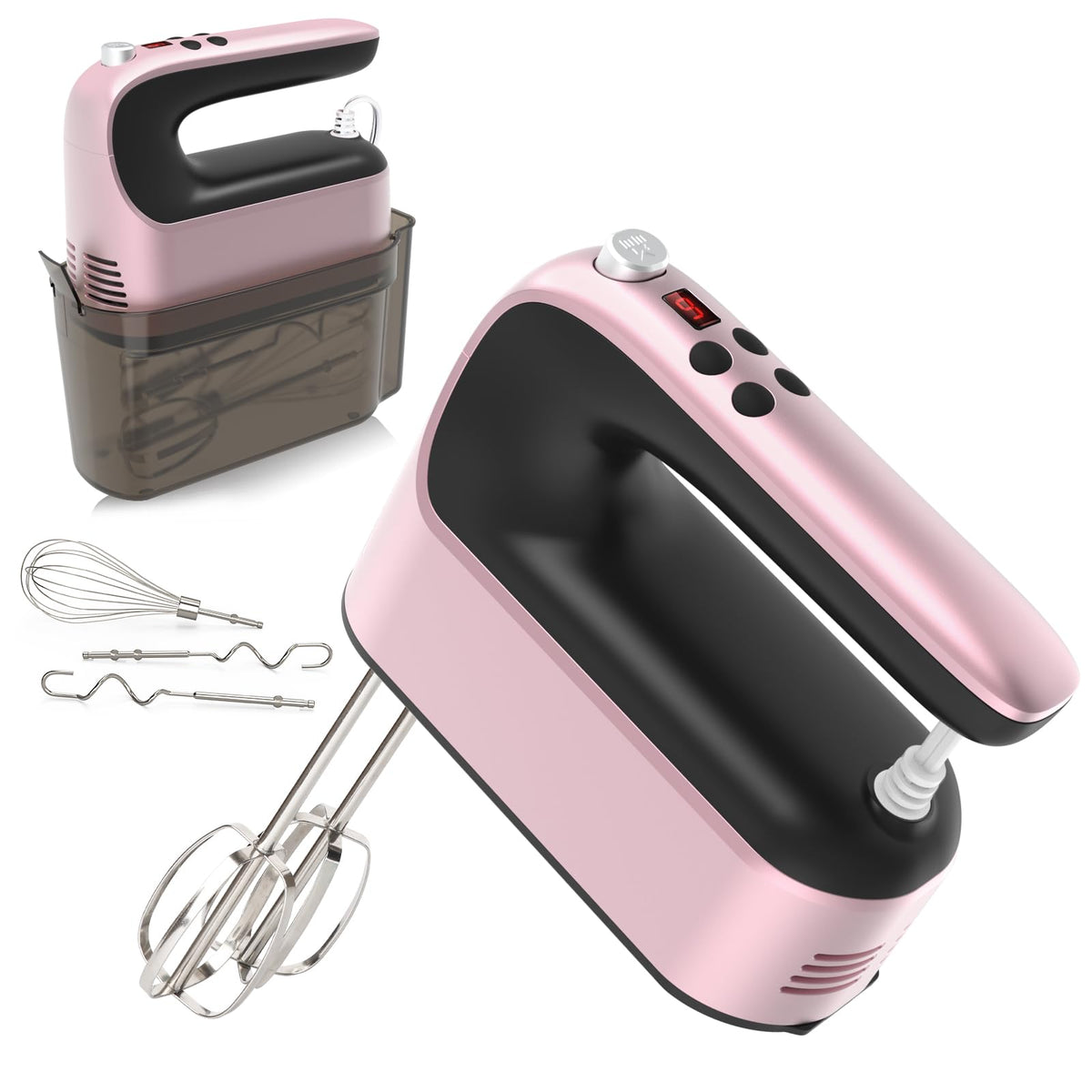 400W 9-Speed Digital Hand Mixer