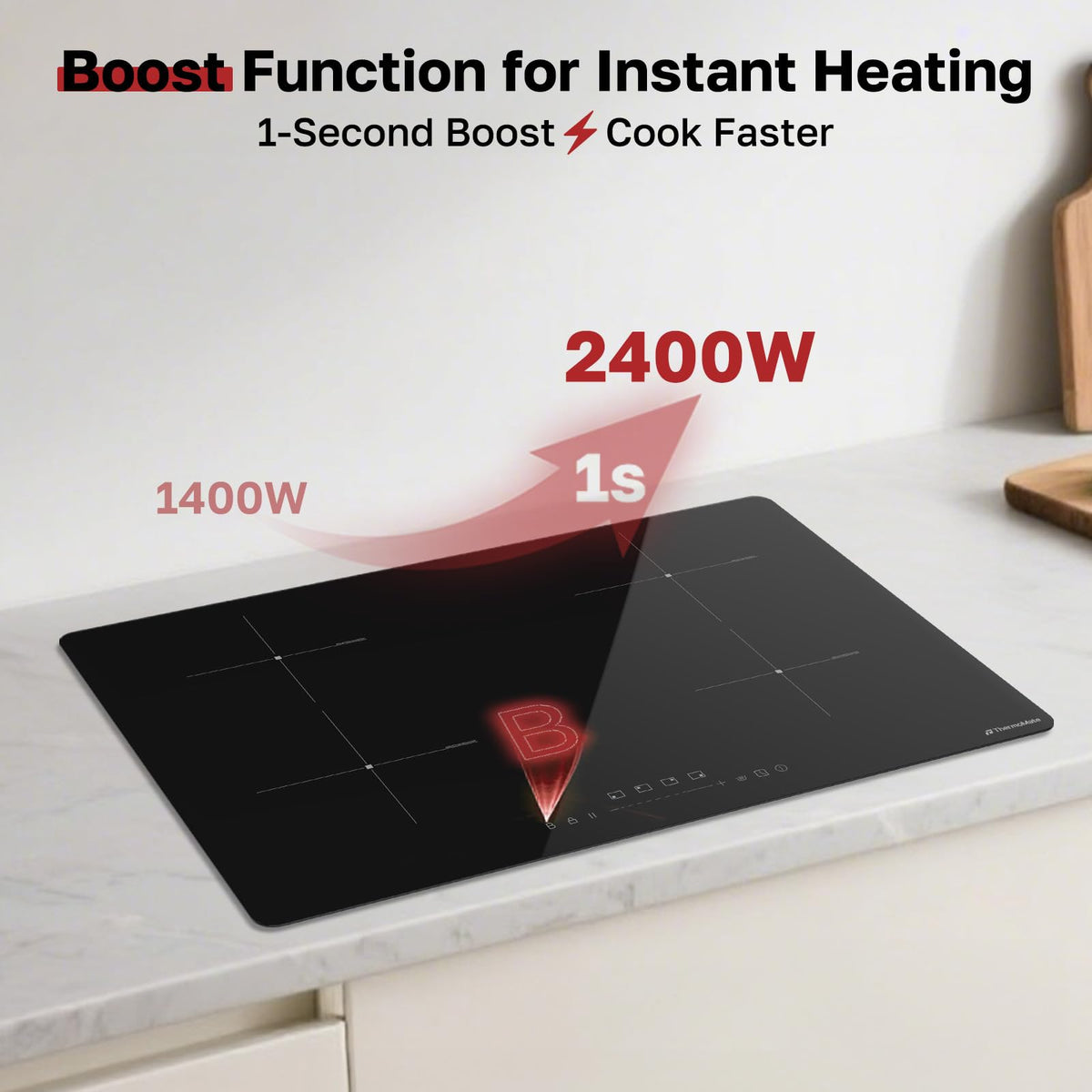 Multi-Zone Induction Cooktop