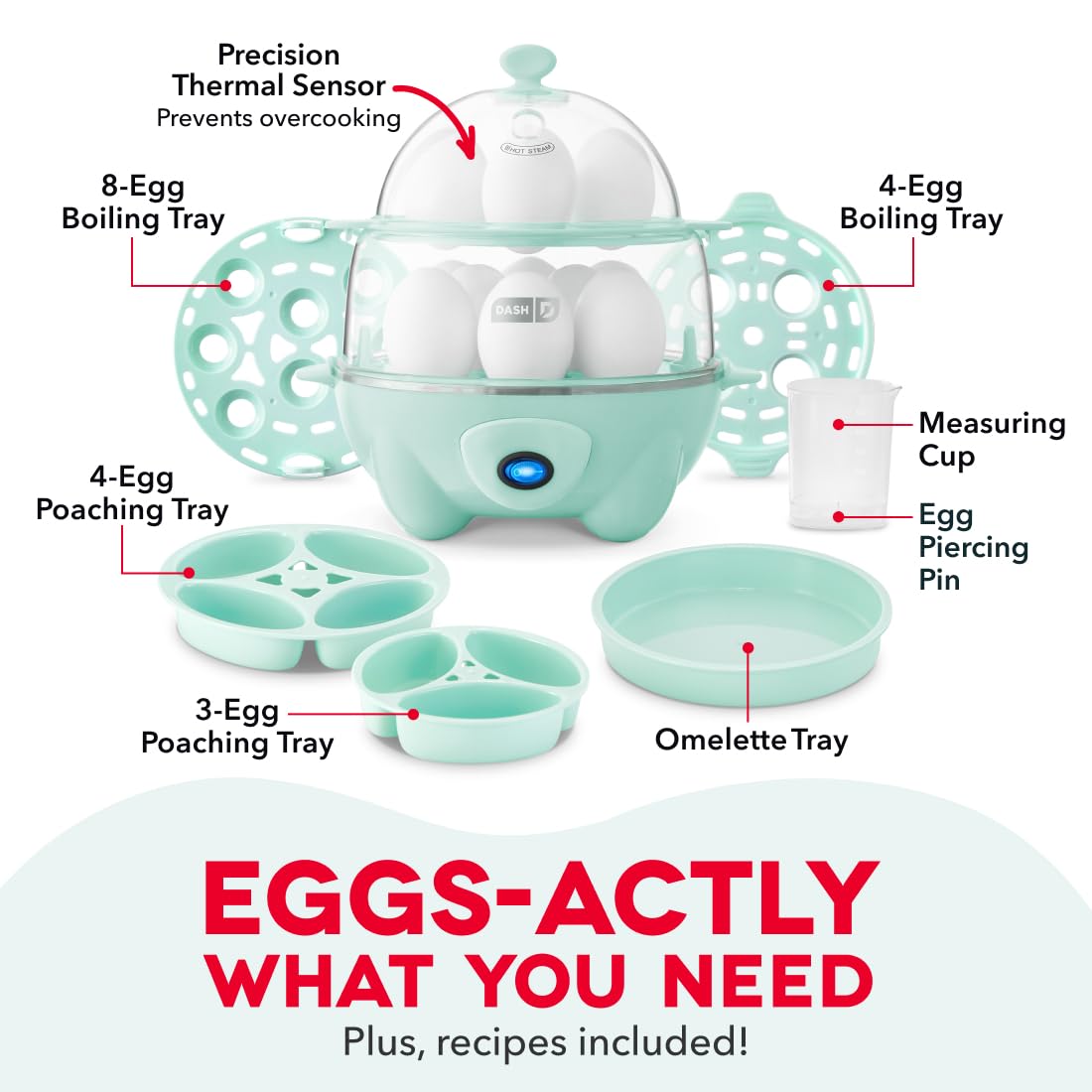 12-Egg Cooker and Steamer