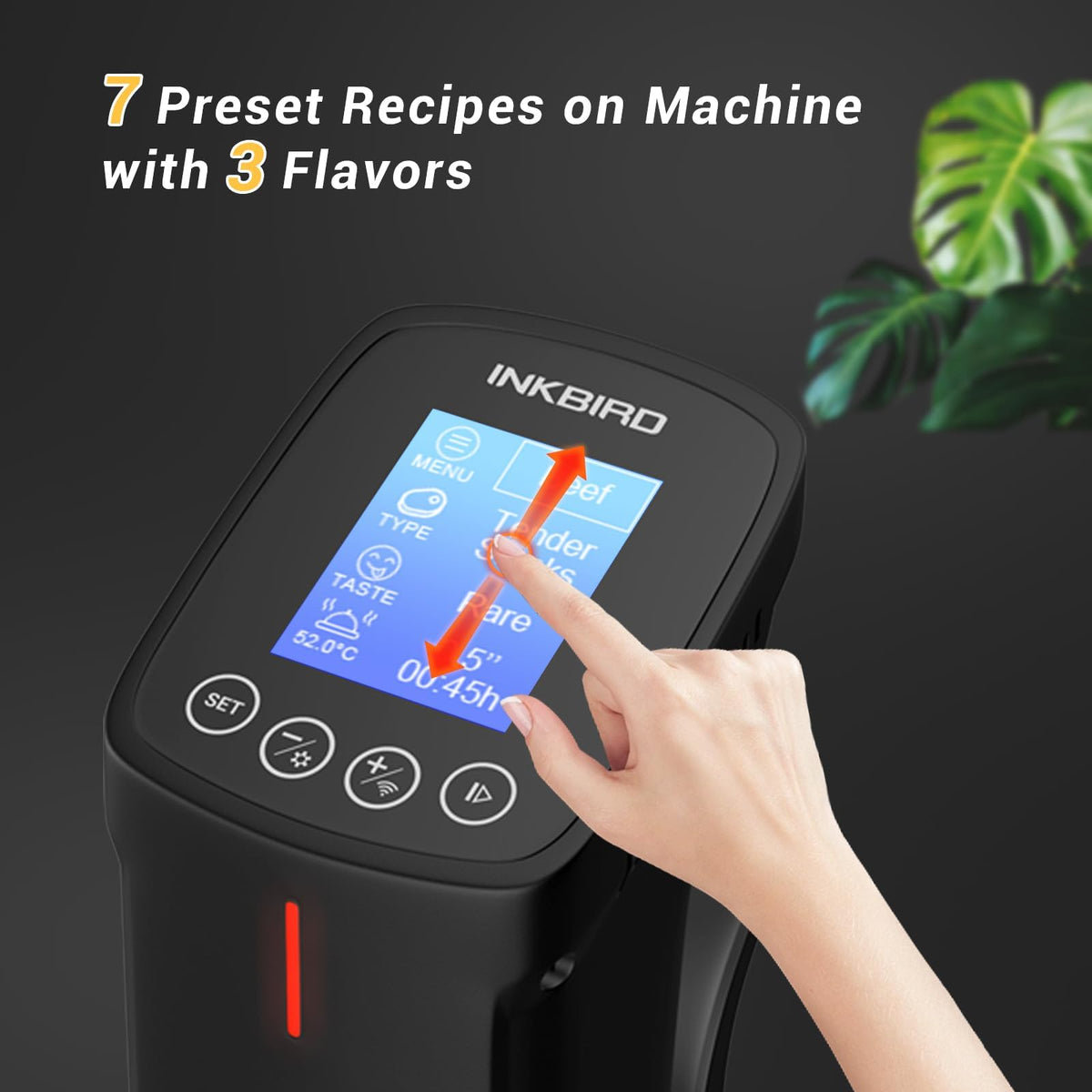 1000W Wi-Fi Sous Vide Cooker