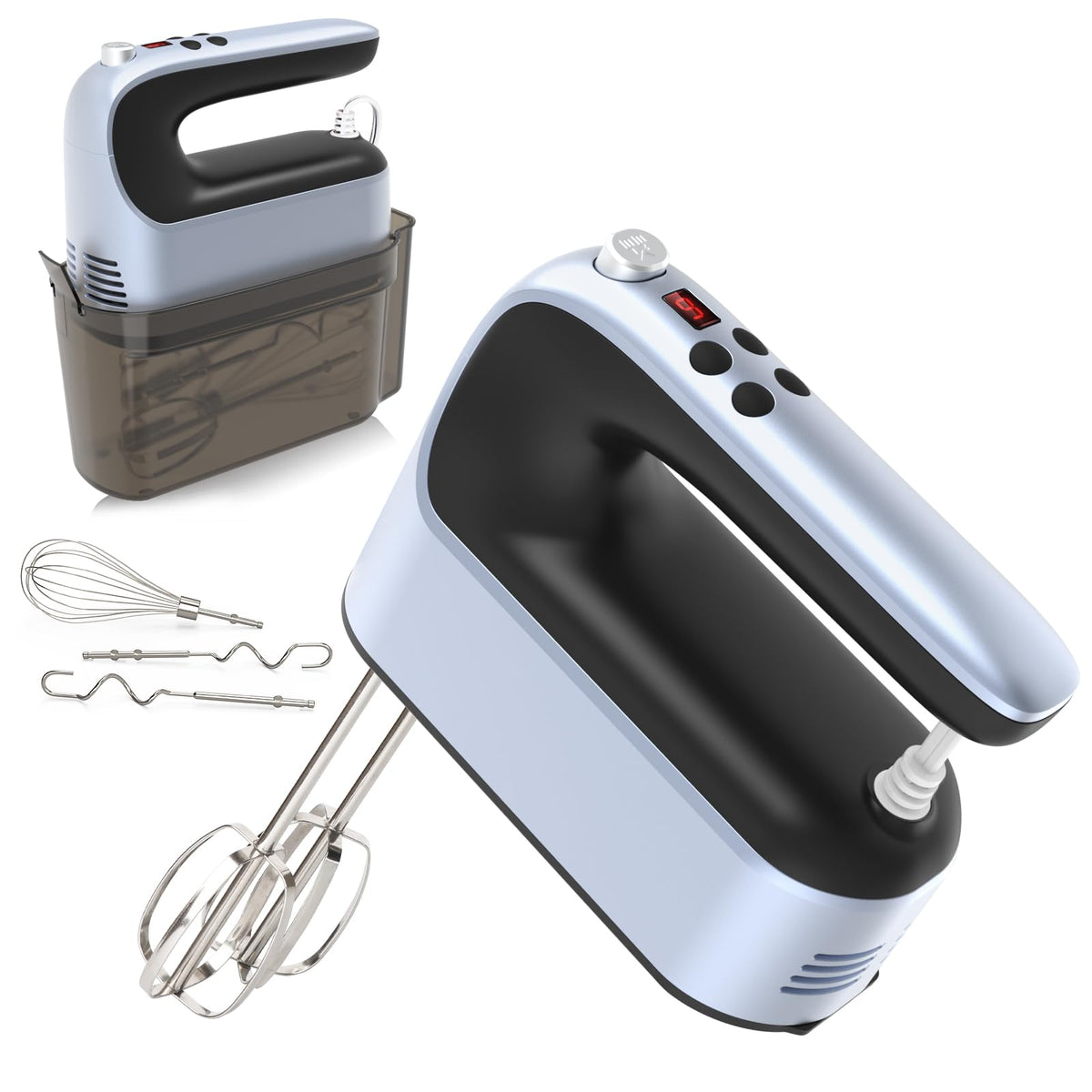 400W 9-Speed Digital Hand Mixer