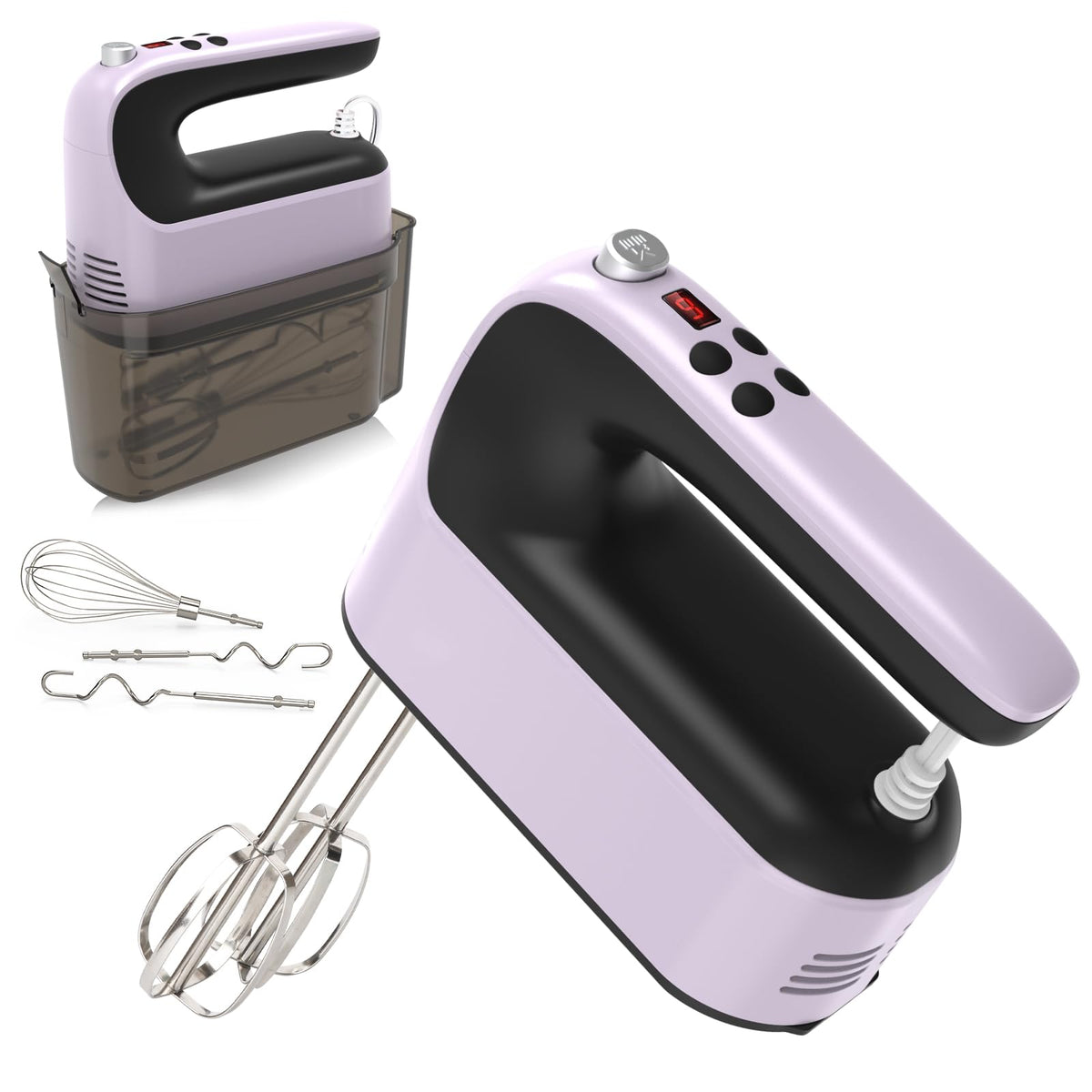 400W 9-Speed Digital Hand Mixer