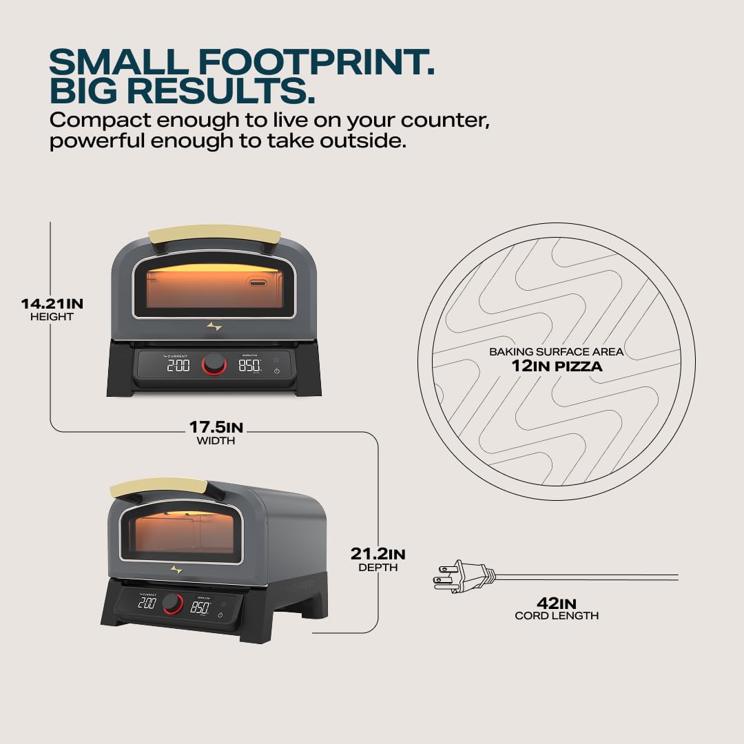 850°F Smart Pizza Oven
