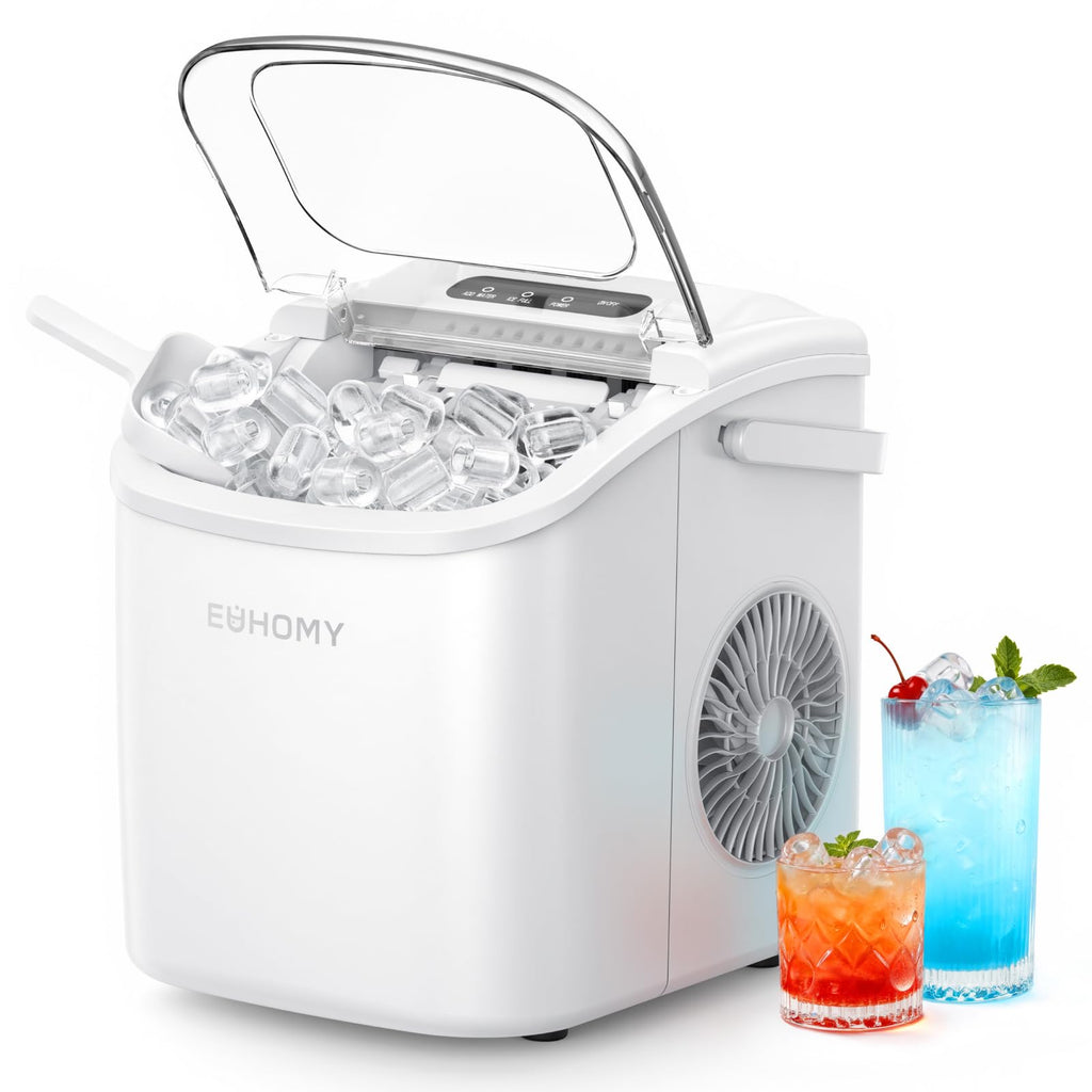 Compact 26lb Countertop Ice Maker