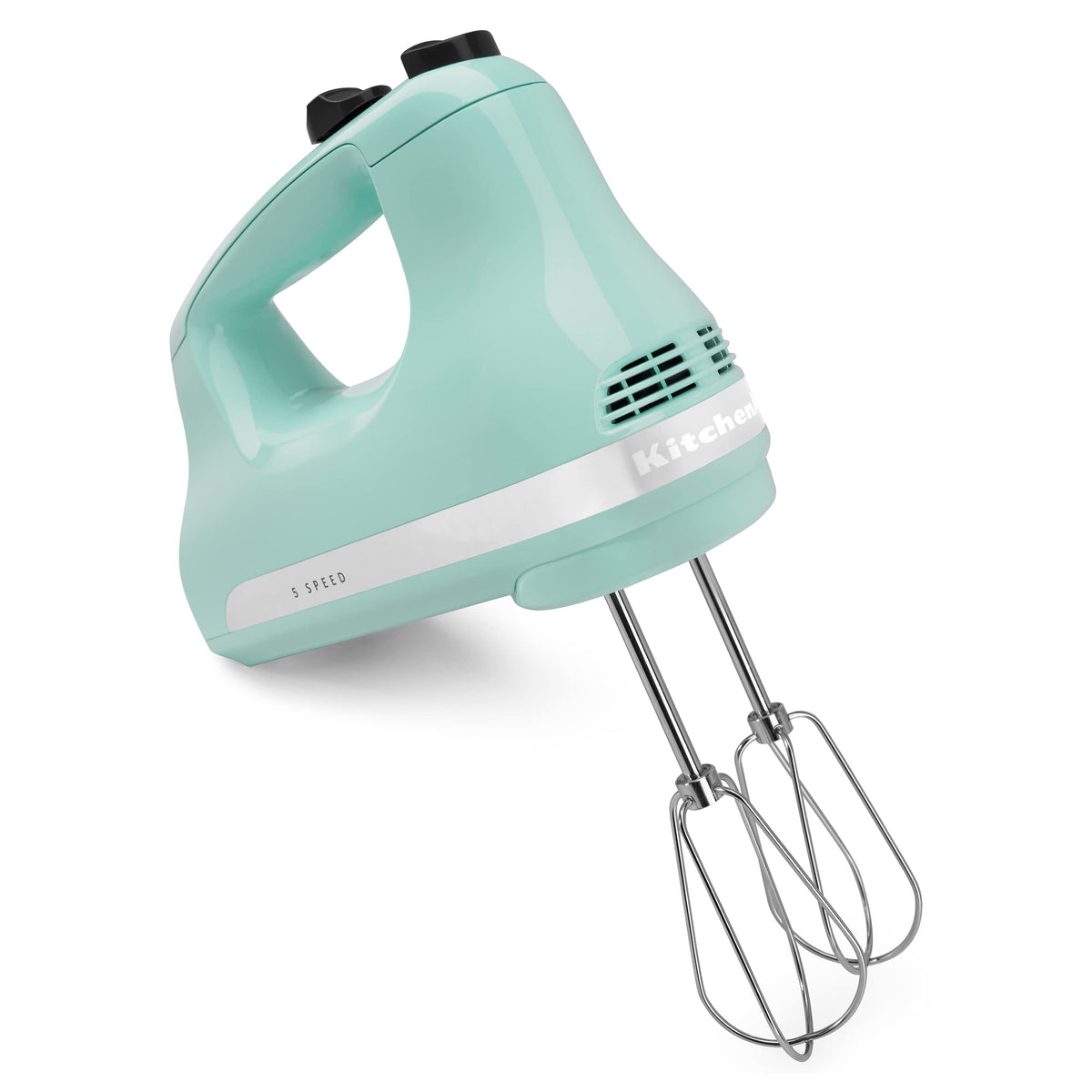 5-Speed Hand Mixer with Dough Hooks
