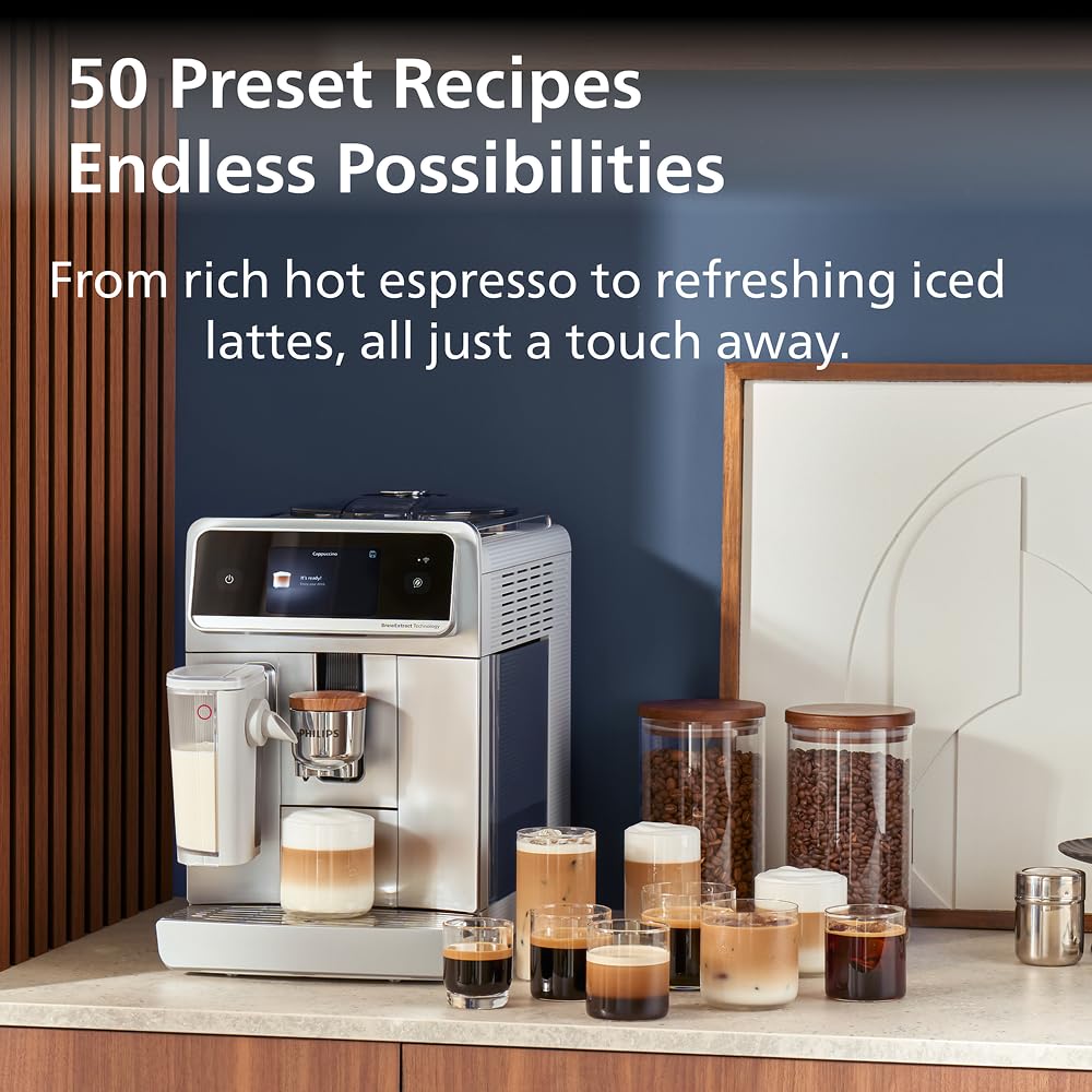 Automatic Hot and Cold Espresso Machine
