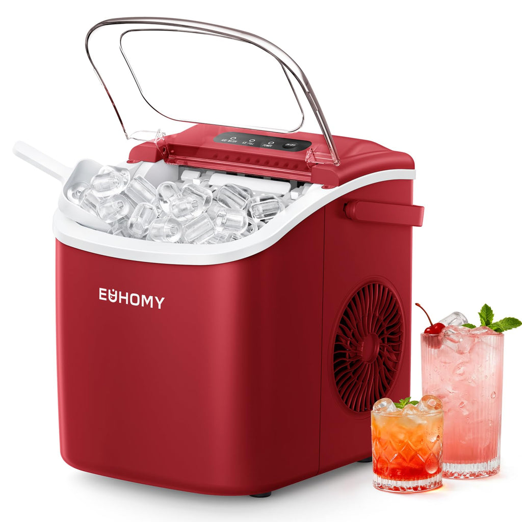 Compact 26lb Countertop Ice Maker