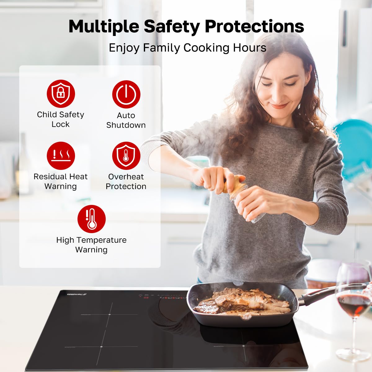 Multi-Zone Induction Cooktop