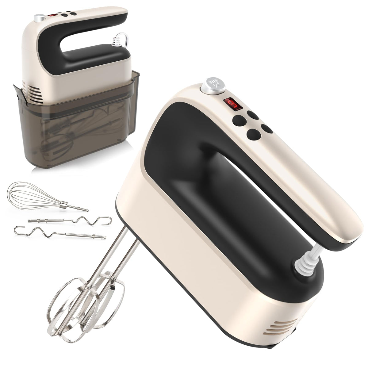400W 9-Speed Digital Hand Mixer