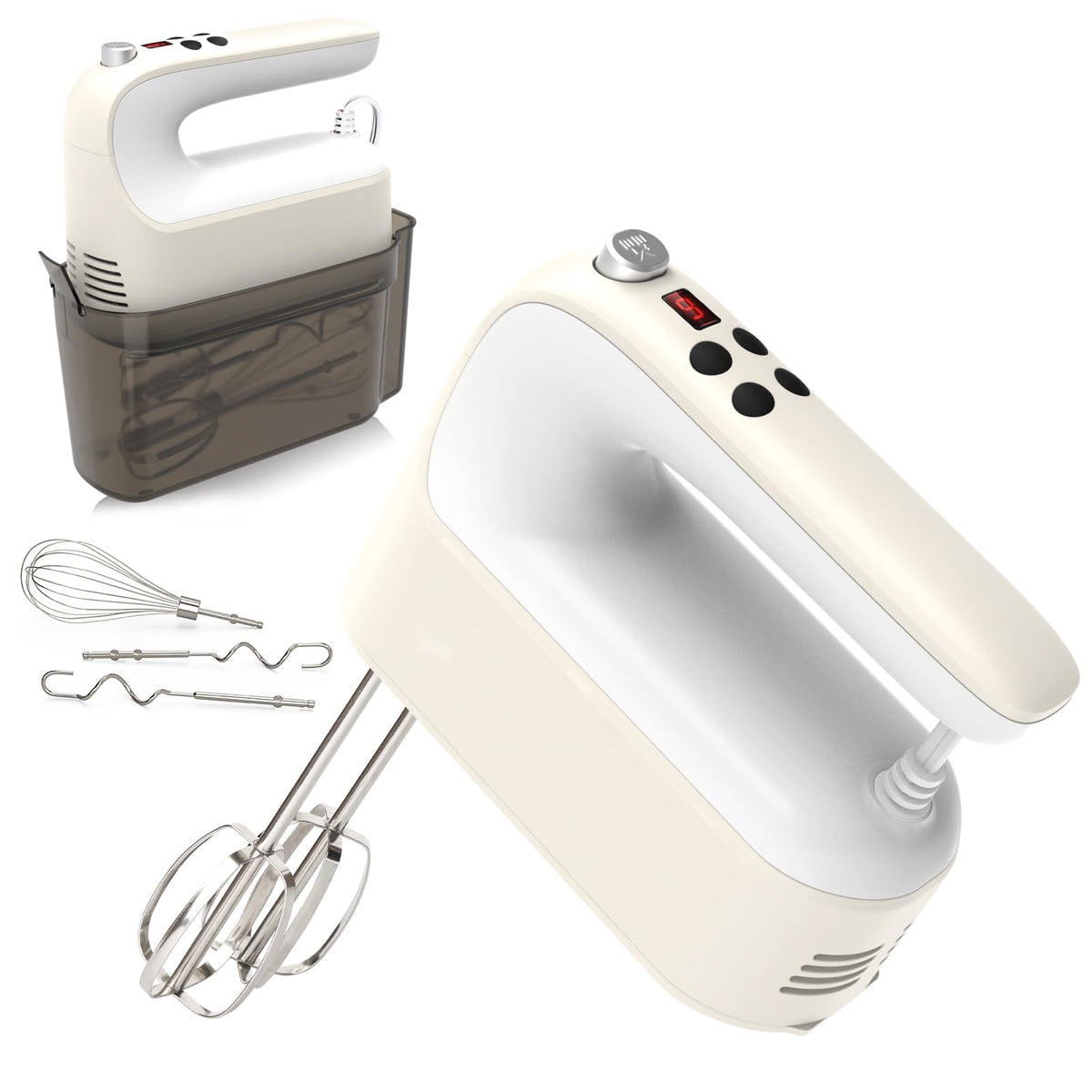 400W 9-Speed Digital Hand Mixer