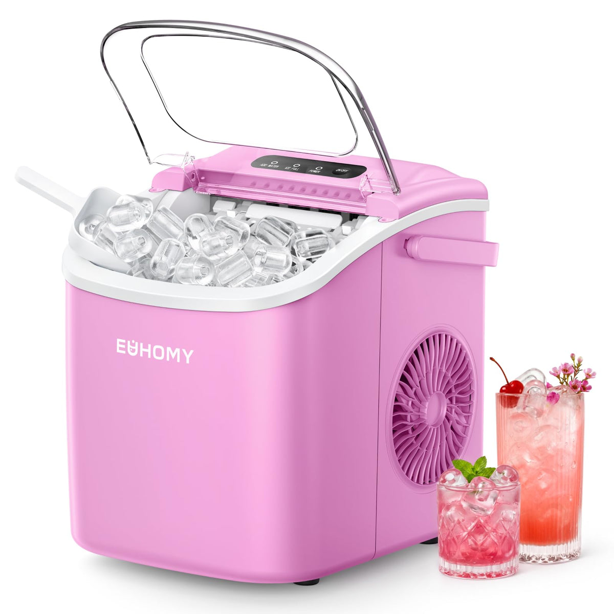 Compact 26lb Countertop Ice Maker