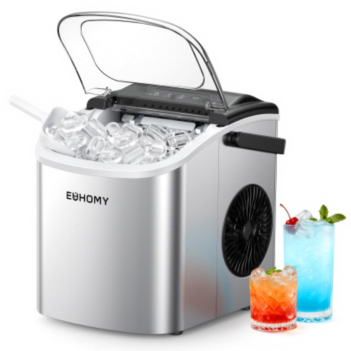 Compact 26lb Countertop Ice Maker