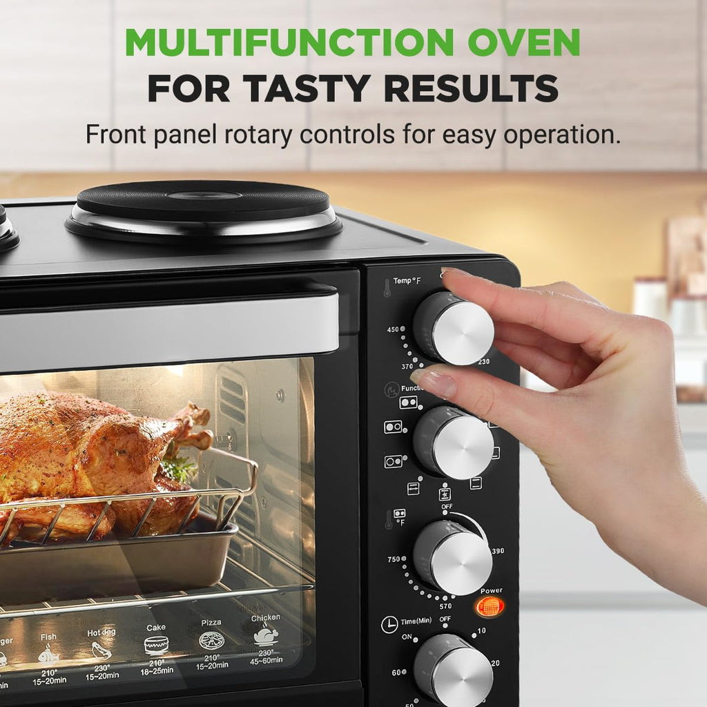 30-Quart Convection Oven with Hot Plates