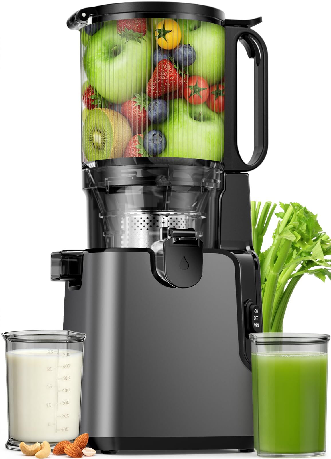 400W Wide-Chute Cold Press Juicer