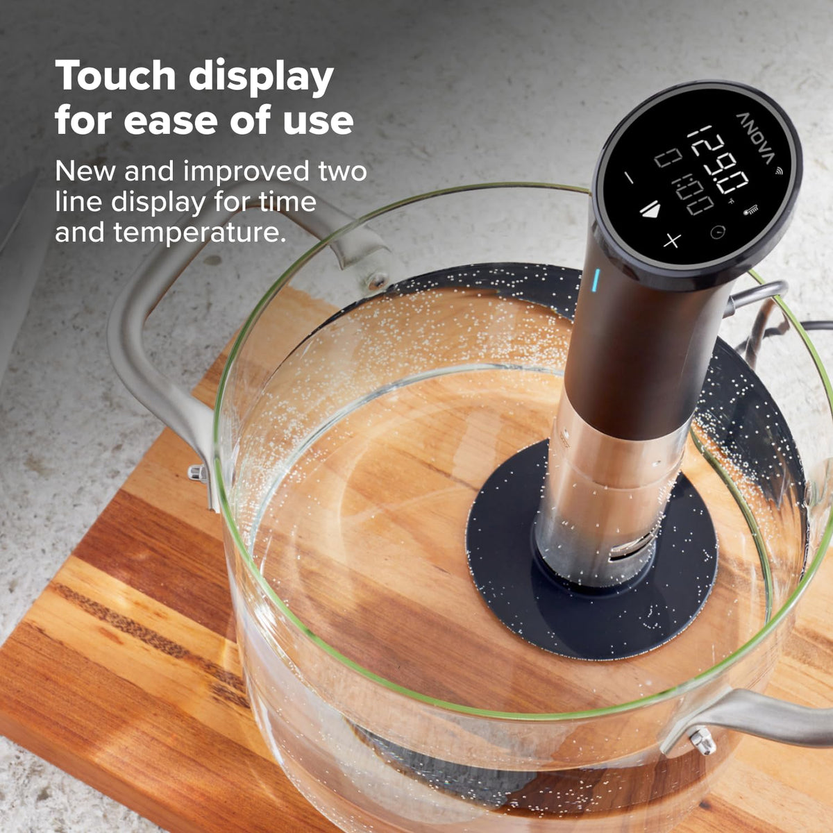 1100W Dual-Band Wi-Fi Sous Vide Cooker