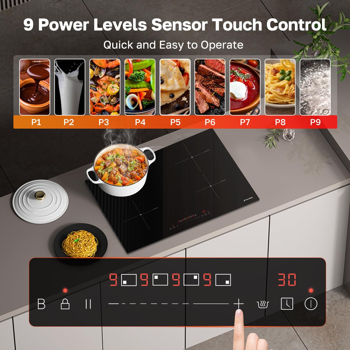 Multi-Zone Induction Cooktop