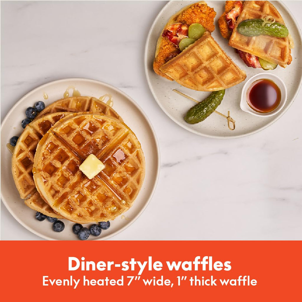 Rotating Ceramic Belgian Waffle Maker