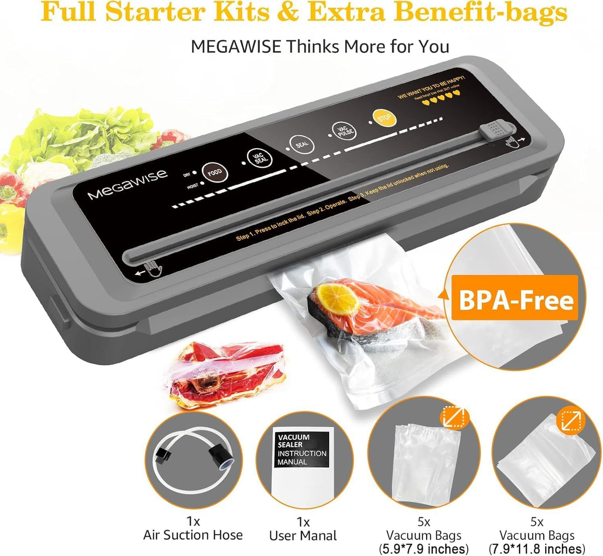 Automatic Food Vacuum Sealer