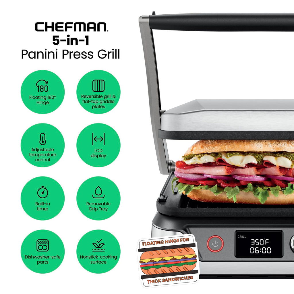 4-Slice Panini Press and Grill