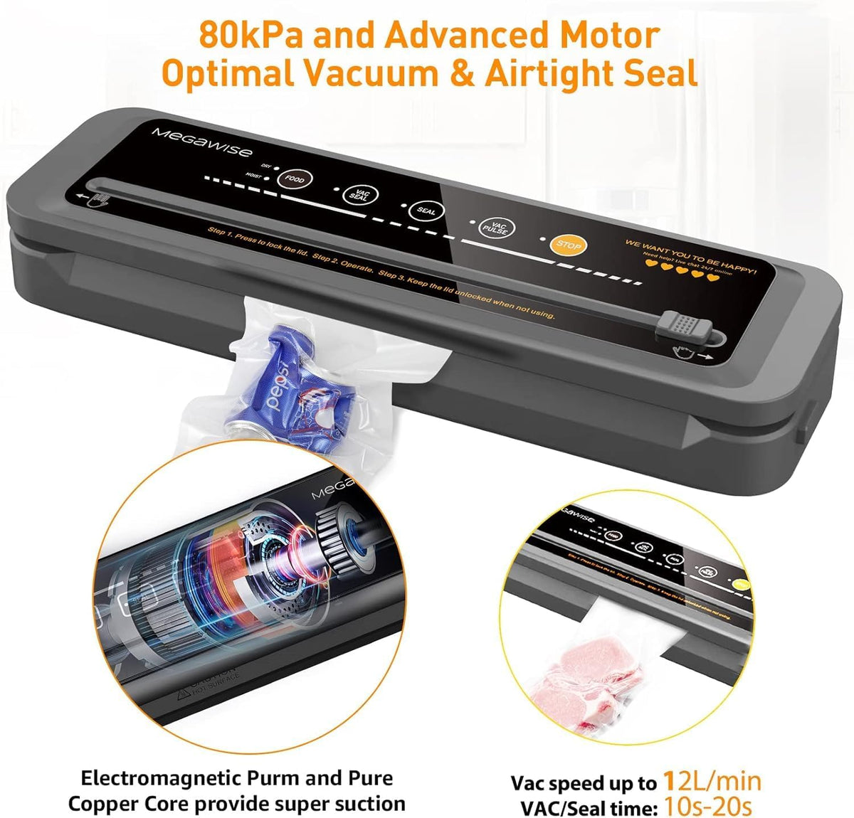 Automatic Food Vacuum Sealer