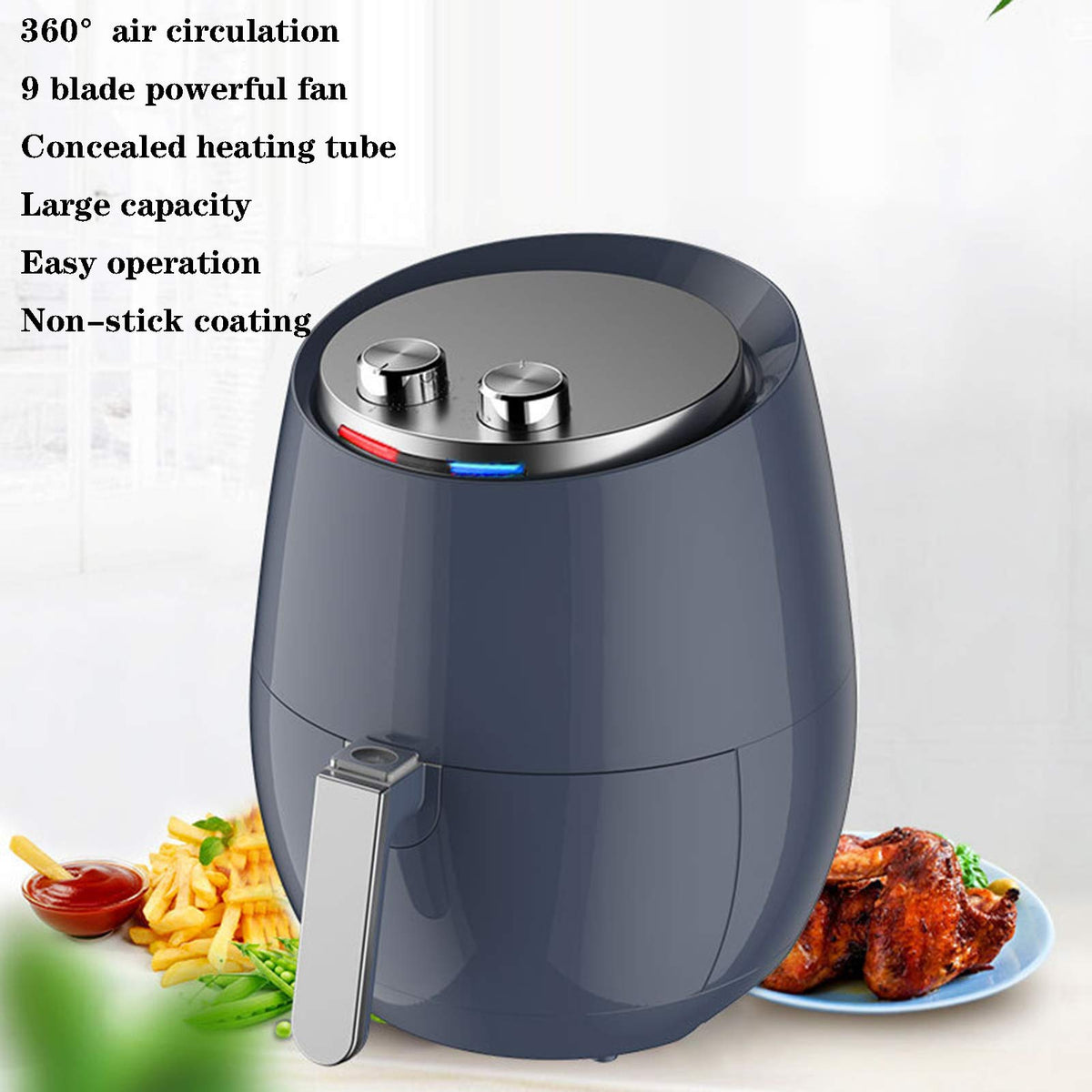 5.2L Manual Air Fryer