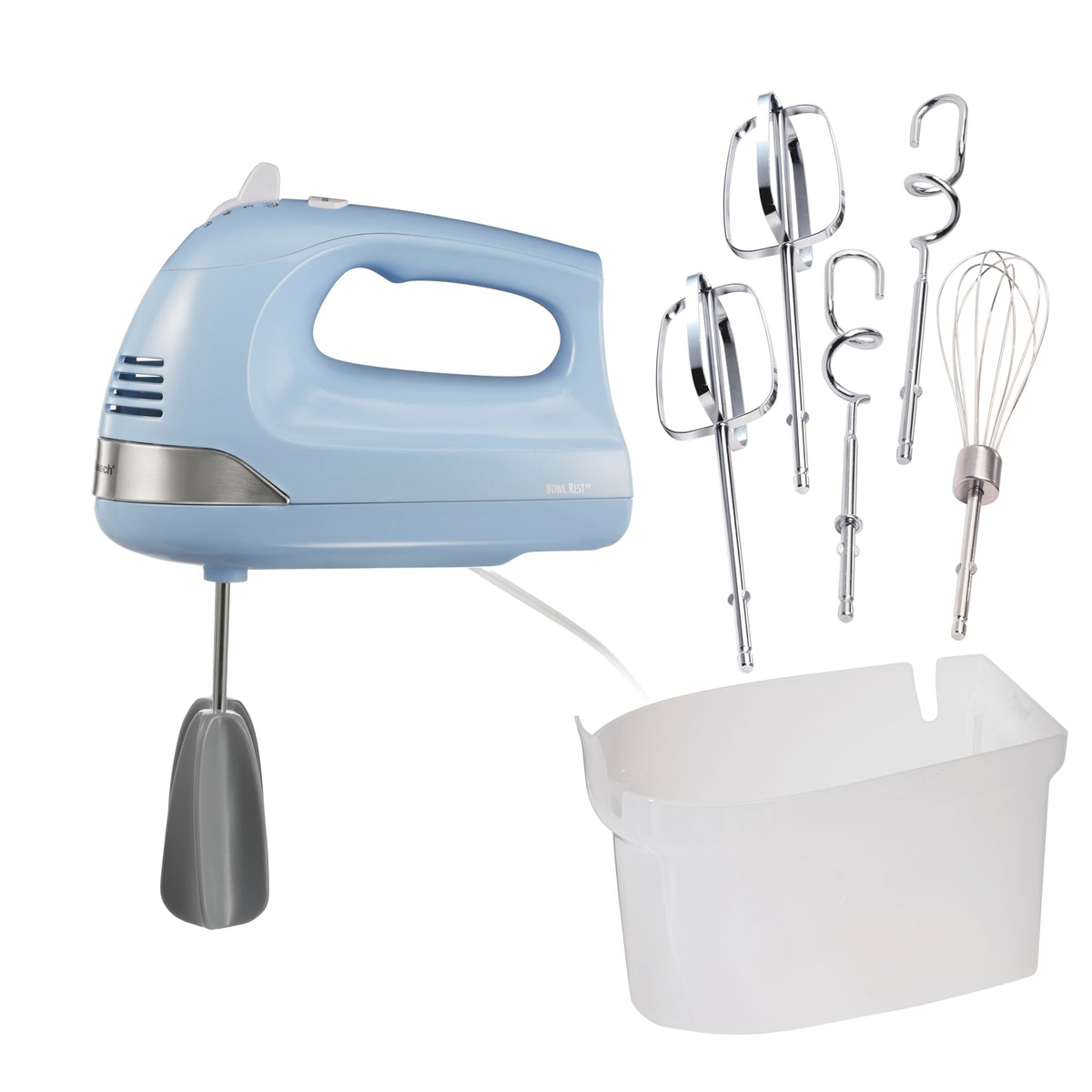 6-Speed Hand Mixer with Whisk