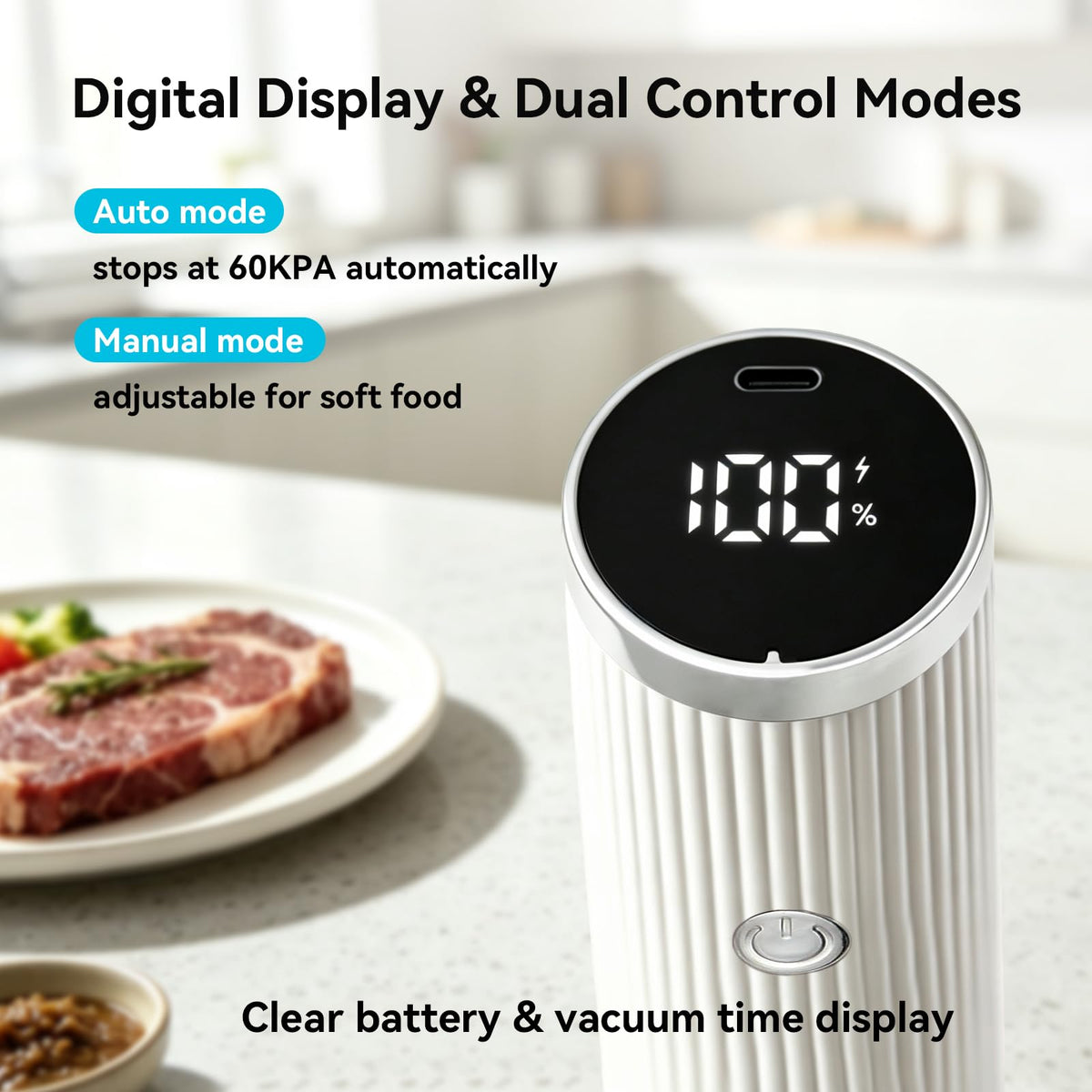 Rechargeable Handheld Vacuum Sealer