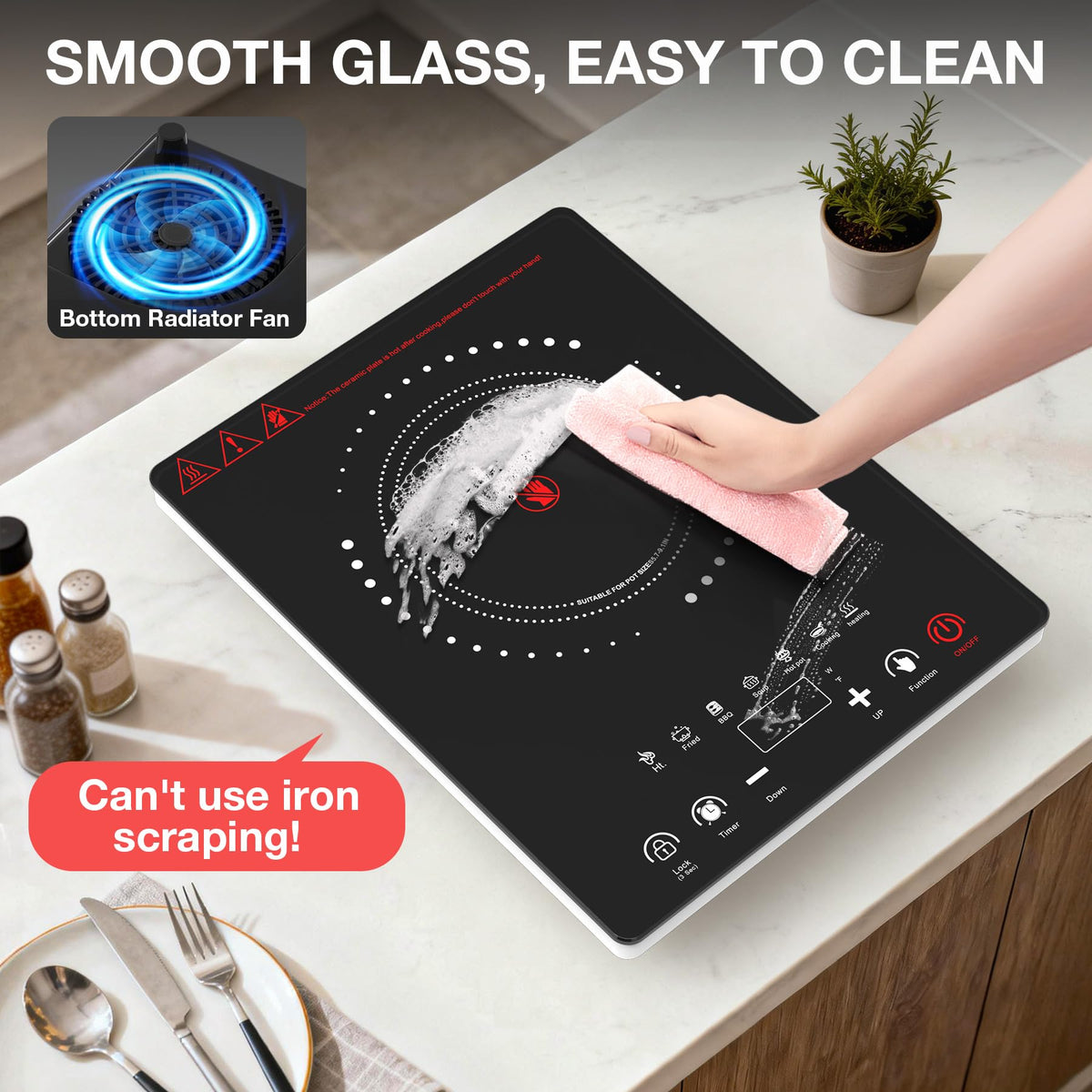 Portable Electric Cooktop