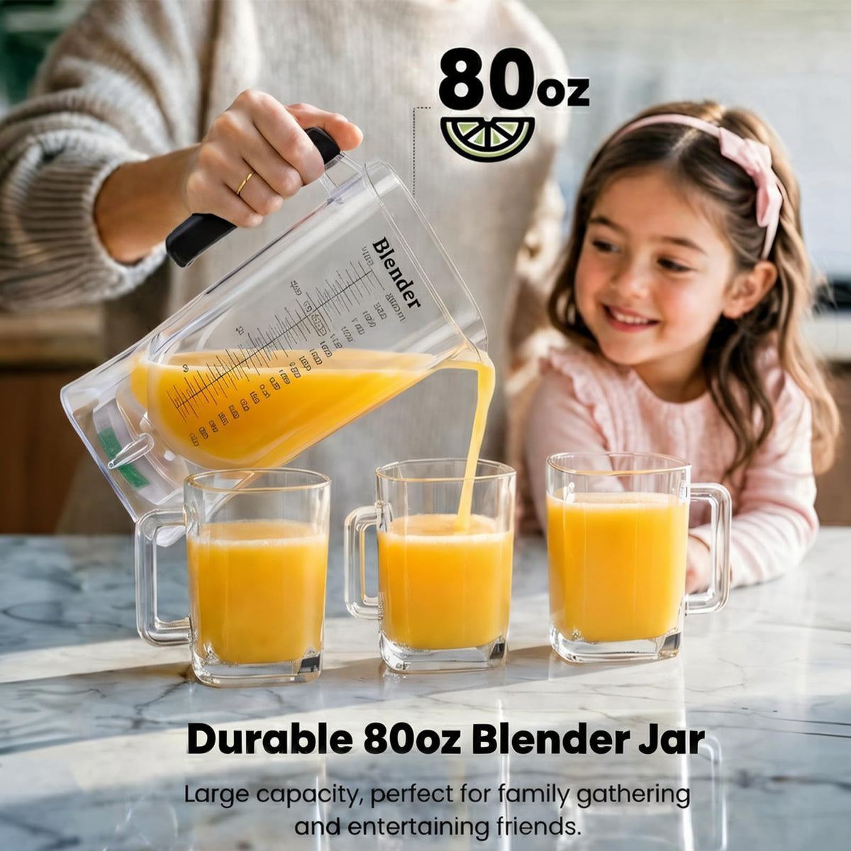 2200W Quiet Commercial Blender