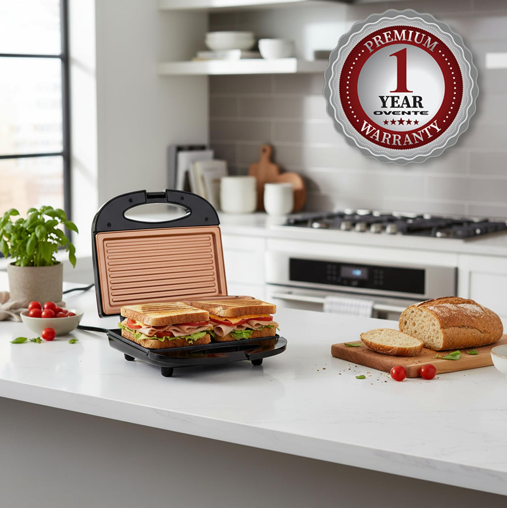 Compact Electric Panini Press