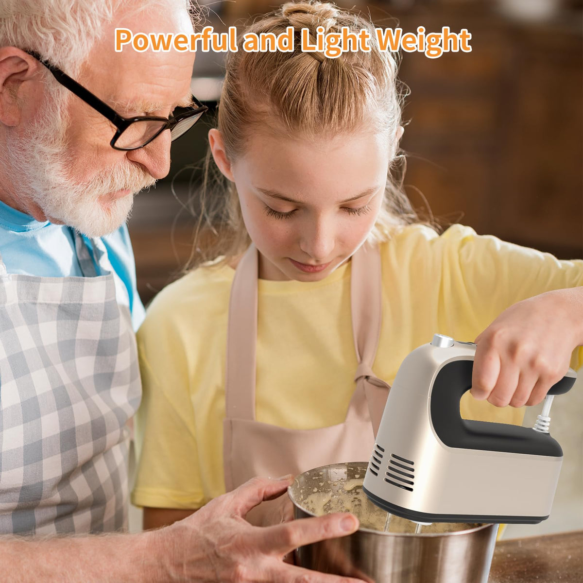 400W 9-Speed Digital Hand Mixer