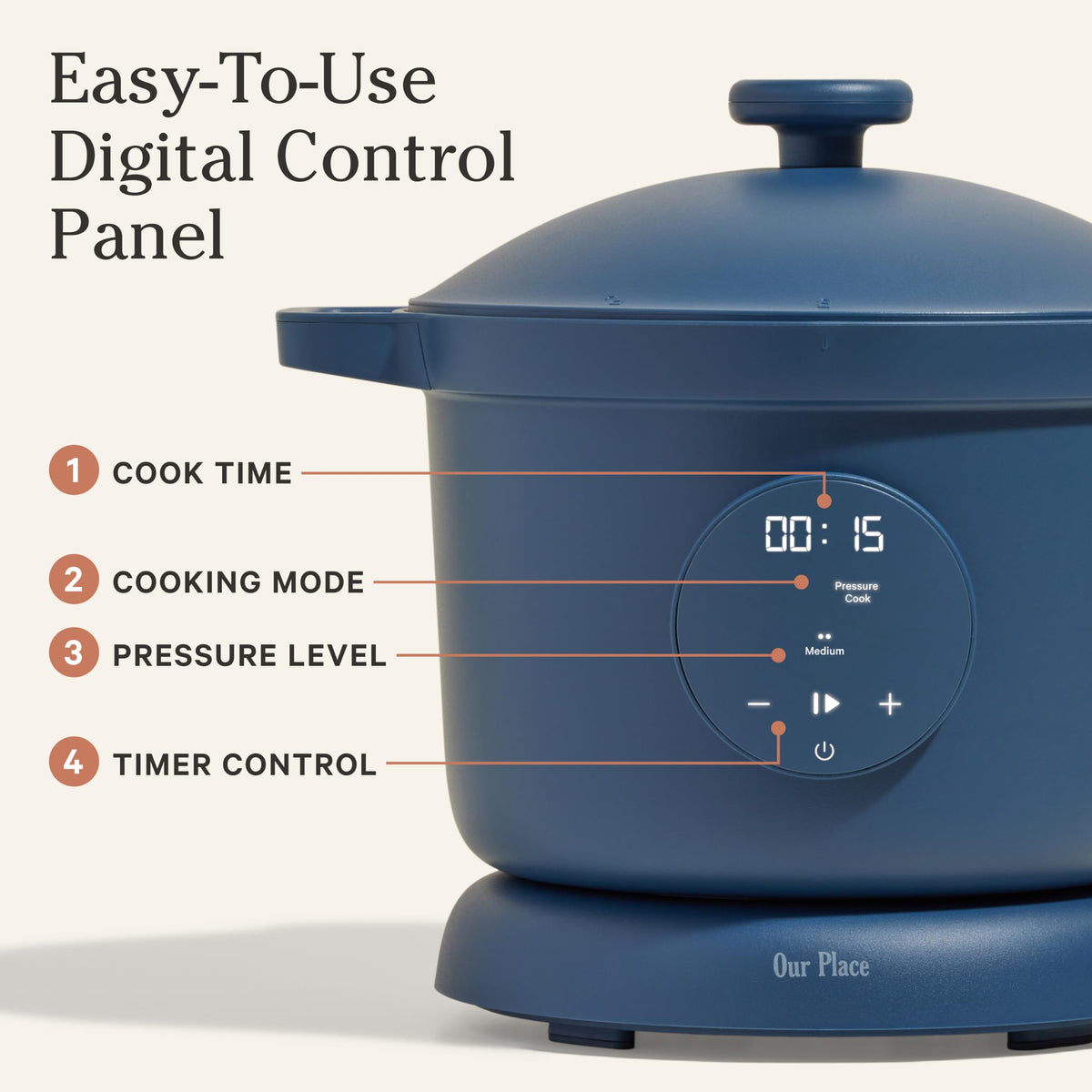 4-in-1 Pressure Multi Cooker