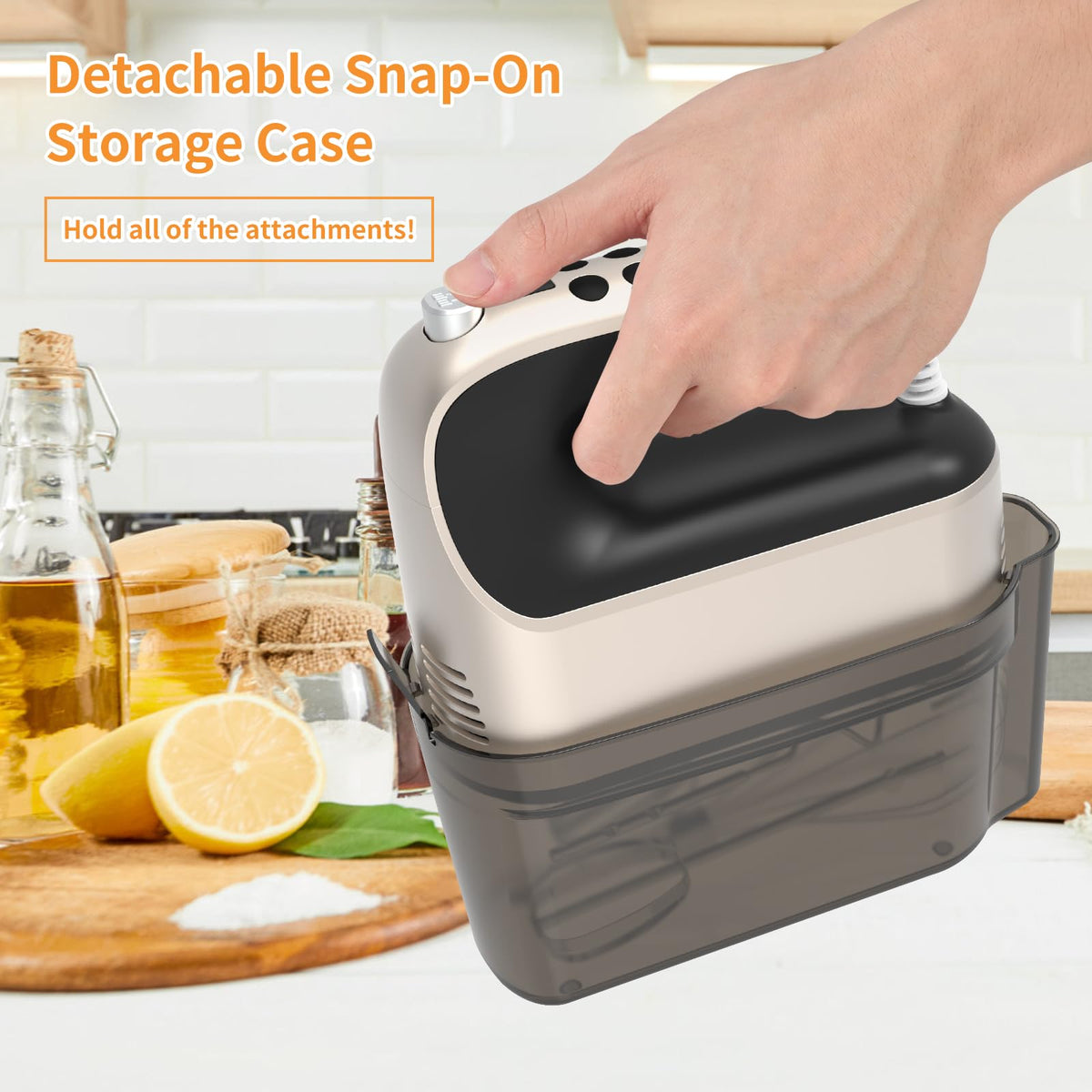 400W 9-Speed Digital Hand Mixer