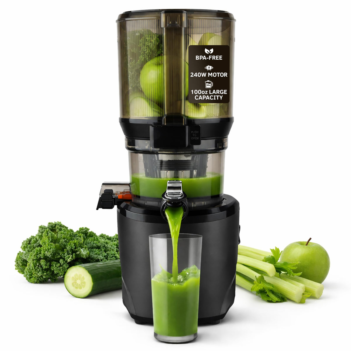 Hands-Free Slow Juicer