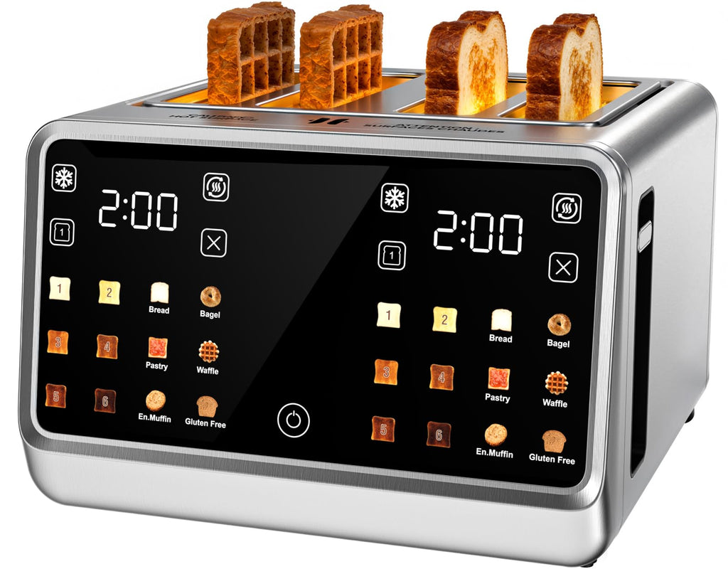 Touchscreen Wide-Slot Toaster
