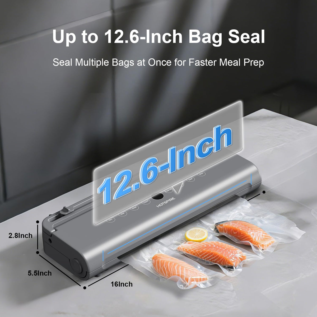 135W Food Vacuum Sealer