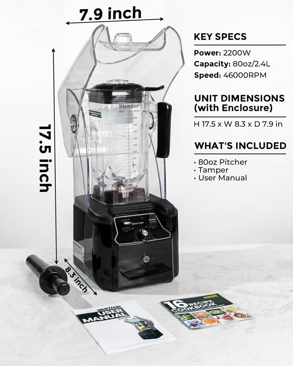 Quiet Commercial Blender