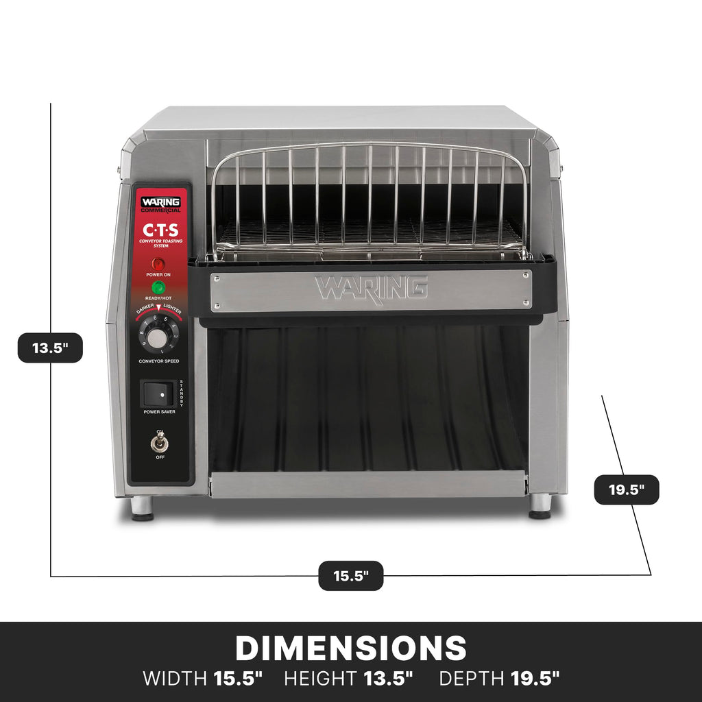 High-Capacity Commercial Conveyor Toaster