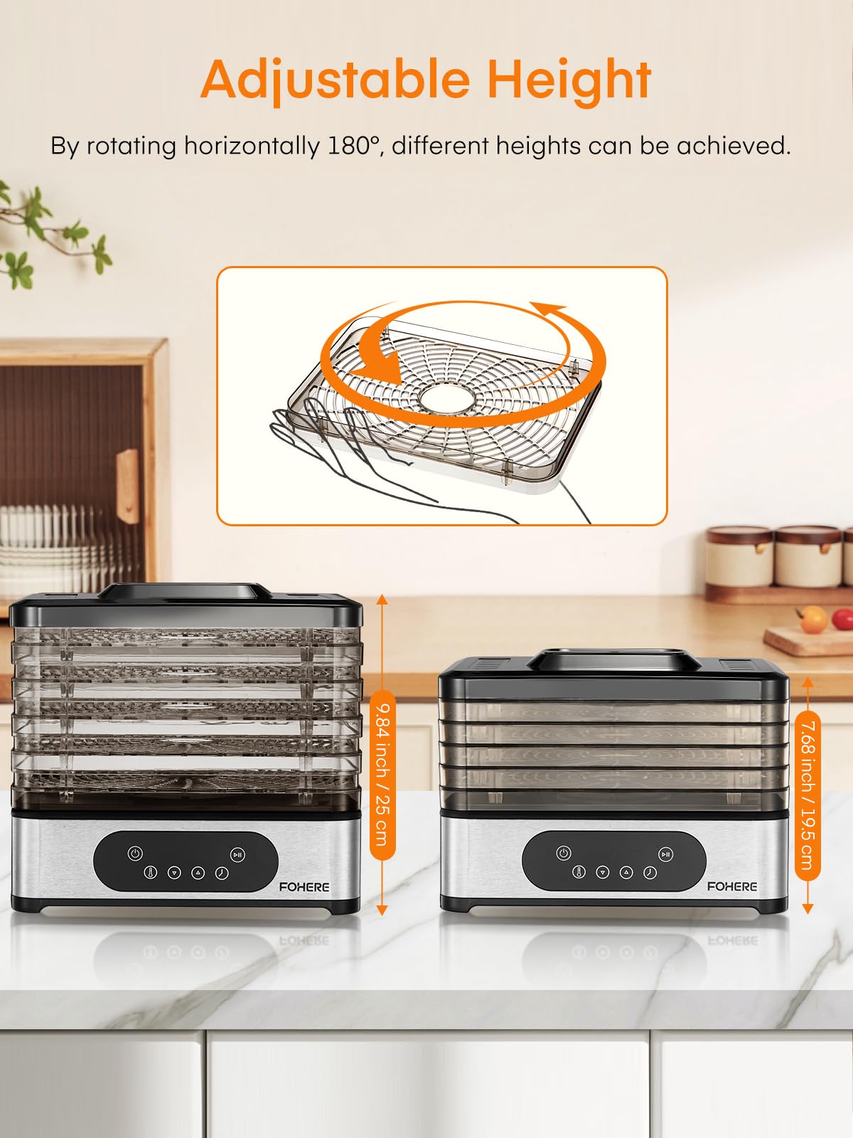 5-Tray Food Dehydrator