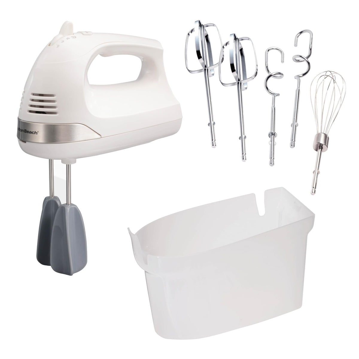 6-Speed Hand Mixer with Whisk