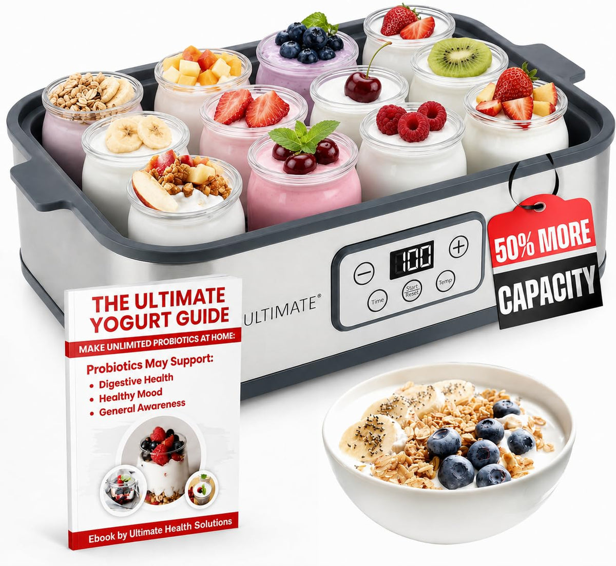 XL Probiotic Yogurt Maker