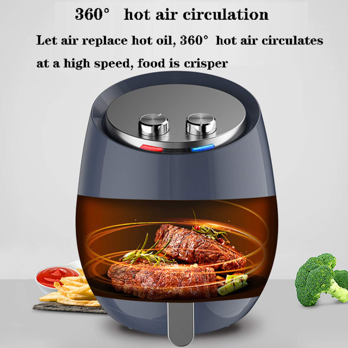 5.2L Manual Air Fryer