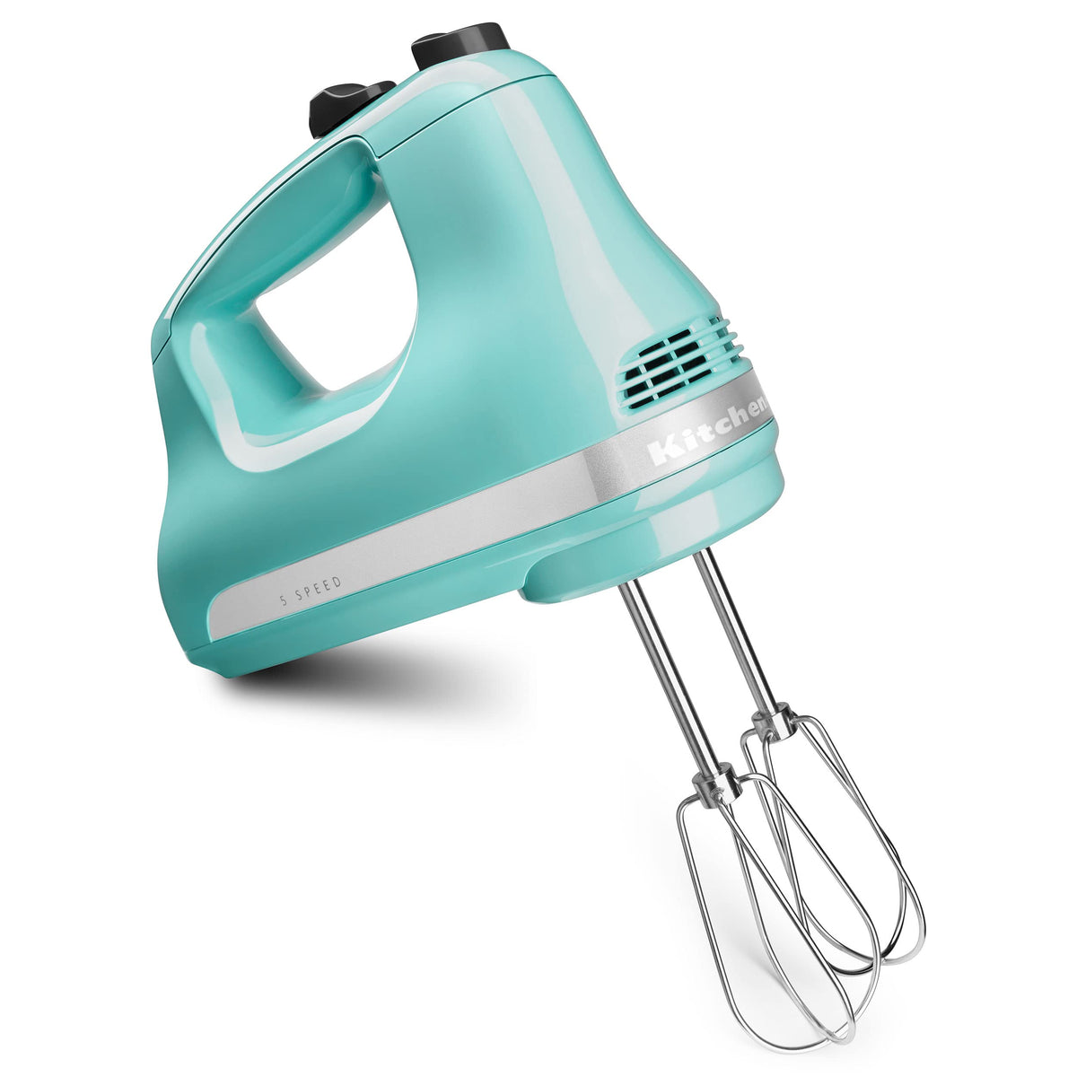 5-Speed Hand Mixer with Dough Hooks